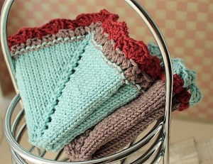 Vintage Hanky Washcloth