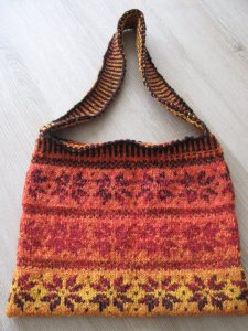 handknit bag